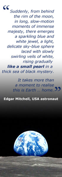 Personal Coaching Image of Earth rising